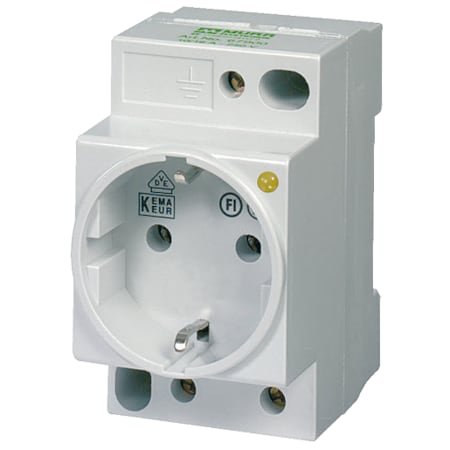 Murrelektronik MSVD POWER SOCKET VDE WITH LED, Mounting rail 67901